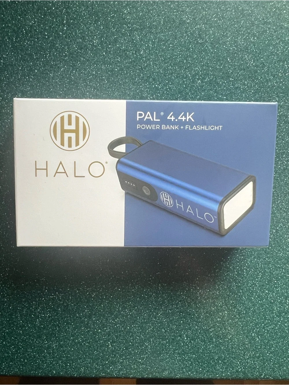 HALO PAL 4.4K Power Bank + Flashlight - Blue